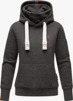 Navahoo Hoodies Sweatshirt Raniaa Dames Donkergrijs