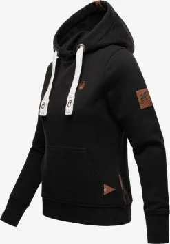 Navahoo Hoodies Sweatshirt Damlaa Dames Zwart -Tussen Trend Verkoopwinkel f200175562e9ceafd1d04b81e1d22395