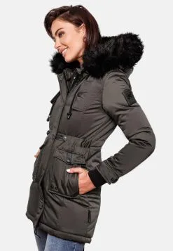 Navahoo Parkas Winterparka Dames Grijs -Tussen Trend Verkoopwinkel f2c90900d170bf0eefb1a6521cdb5501
