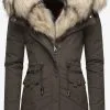 Navahoo Parkas Winterparka Sweety Dames Bruin