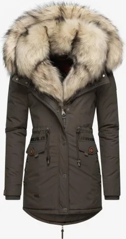 Navahoo Parkas Winterparka Sweety Dames Bruin