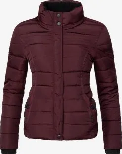 Navahoo Winterjassen Winterjas Miamor Dames Wijnrood -Tussen Trend Verkoopwinkel f745b3790aa0e329a223d66b7a3576ac