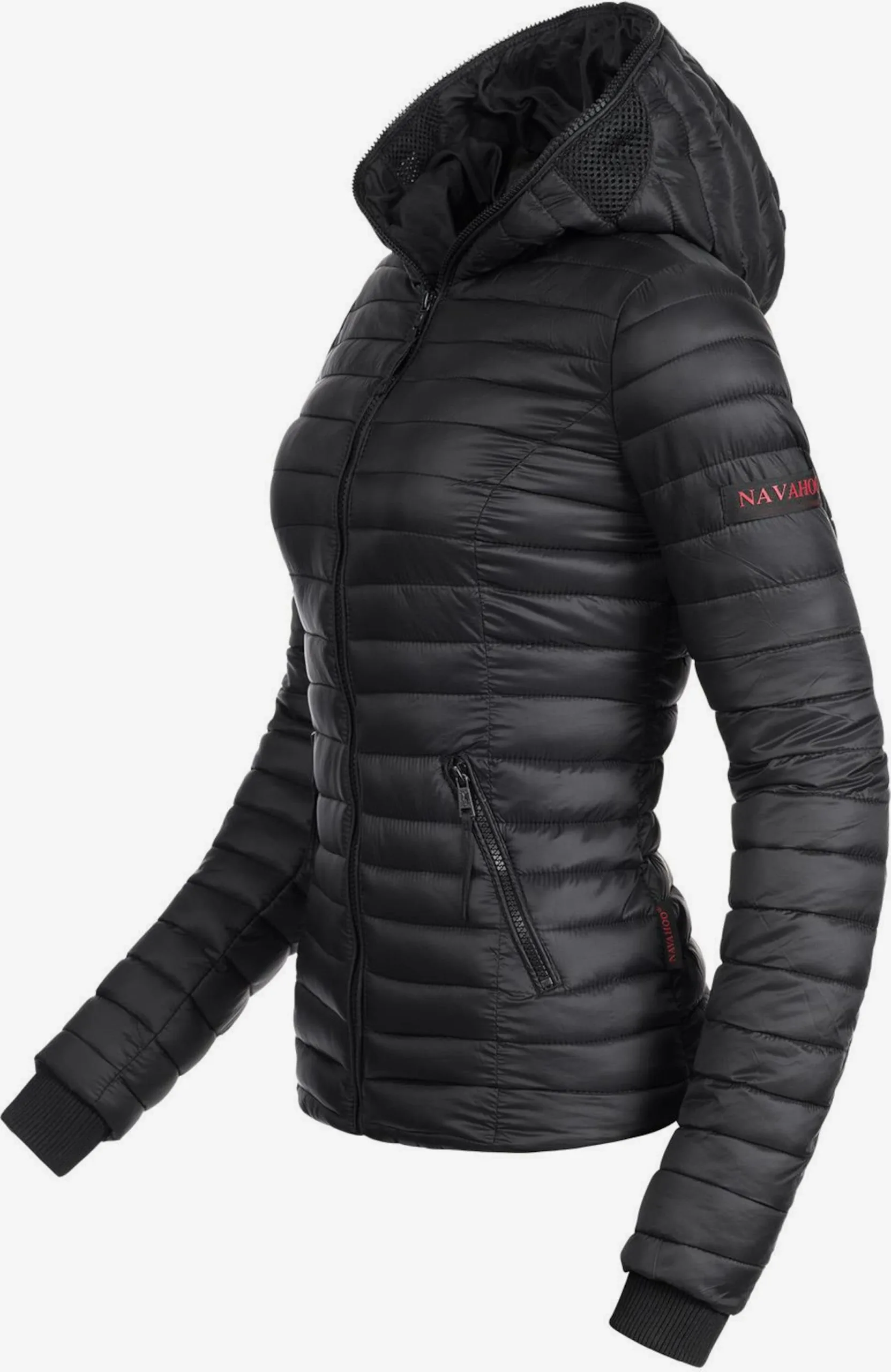 Navahoo Tussenjassen Tussenjas Kimuk Dames Zwart 2 Navahoo Tussenjassen Tussenjas Kimuk Dames Zwart - Afbeelding 2