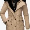 Navahoo Parkas Winterparka Sweety Deluxe Dames Taupe