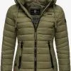 Navahoo Tussenjassen Tussenjas Lulana Dames Olijfgroen