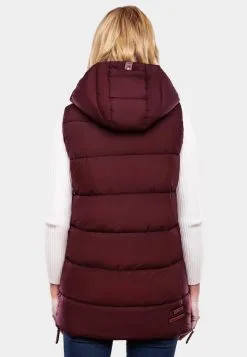 Navahoo Bodywarmers Bodywarmer Madilynaa Dames Bordeaux -Tussen Trend Verkoopwinkel f8dfc6ce66780a469e190f61c7b1ca31