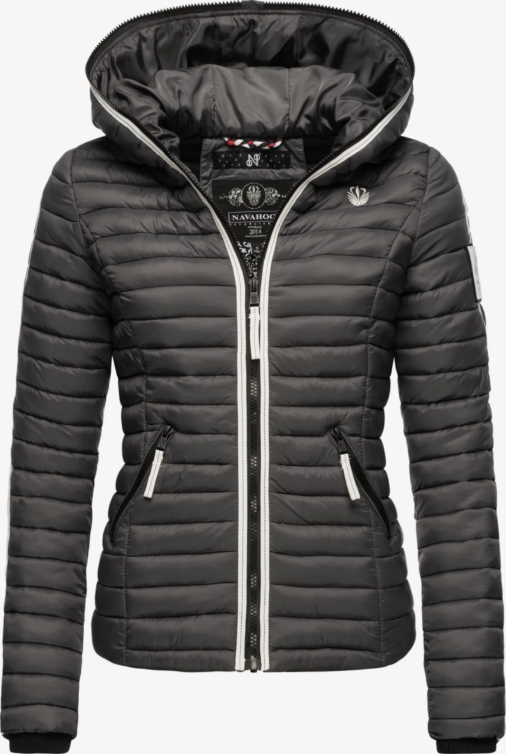 Navahoo Tussenjassen Tussenjas Kimuk Dames Donkergrijs 1 Navahoo Tussenjassen Tussenjas Kimuk Dames Donkergrijs