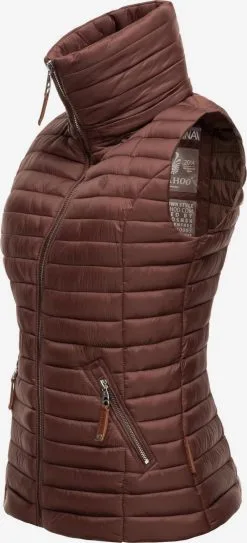 Navahoo Bodywarmers Bodywarmer Shadaa Dames Kastanjebruin -Tussen Trend Verkoopwinkel faf89f310465f0d2cbbedc02bad2ce30