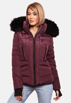 Navahoo Winterjassen Winterjas Adele Dames Robijnrood -Tussen Trend Verkoopwinkel fb366f74251da06e904becf3c4af9abd