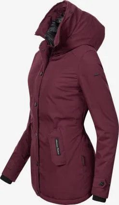 Navahoo Winterjassen Winterjas Laura Dames Bourgogne -Tussen Trend Verkoopwinkel fb8b717cc11f127385a972b199e793ab