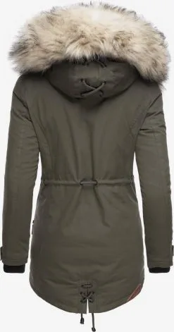 Navahoo Parkas Winterparka Dames Greige -Tussen Trend Verkoopwinkel fc8dba67cd4fd0722915c53f3fcc96e3