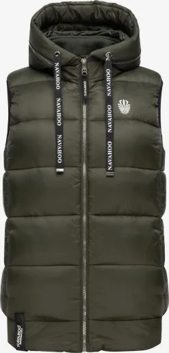 Navahoo Bodywarmers Bodywarmer Kassidy Dames Kaki