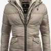 Navahoo Winterjassen Winterjas Megan Dames Beige