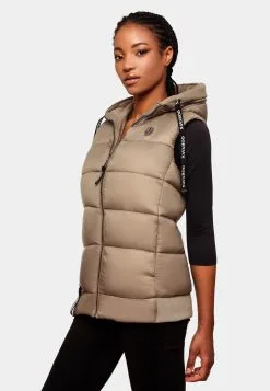 Navahoo Bodywarmers Bodywarmer Kassidy Dames Bruin -Tussen Trend Verkoopwinkel fe6ddc30040b2aa1a27f394ac6e76ade