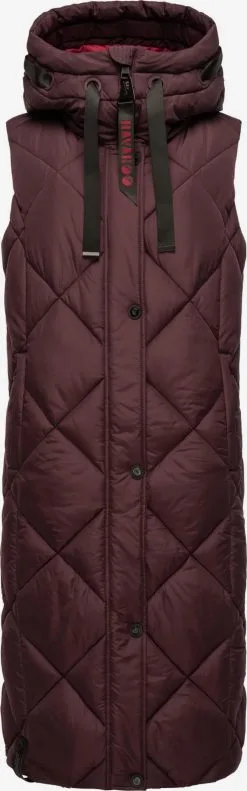Navahoo Bodywarmers Bodywarmer Schnuckel Dames Bordeaux / Grenadine